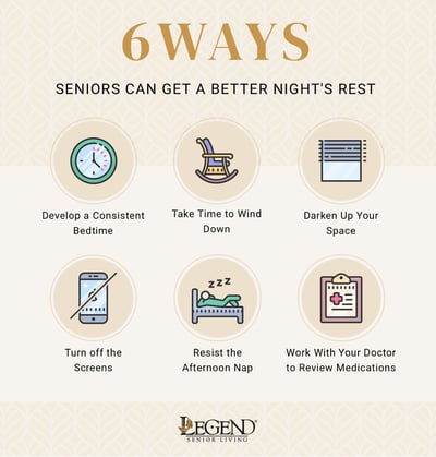 6 Ways Seniors Can Get a Better Nights Rest 